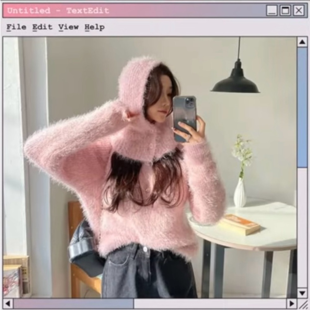 Furry Sweater and Hood (Balaclava)
